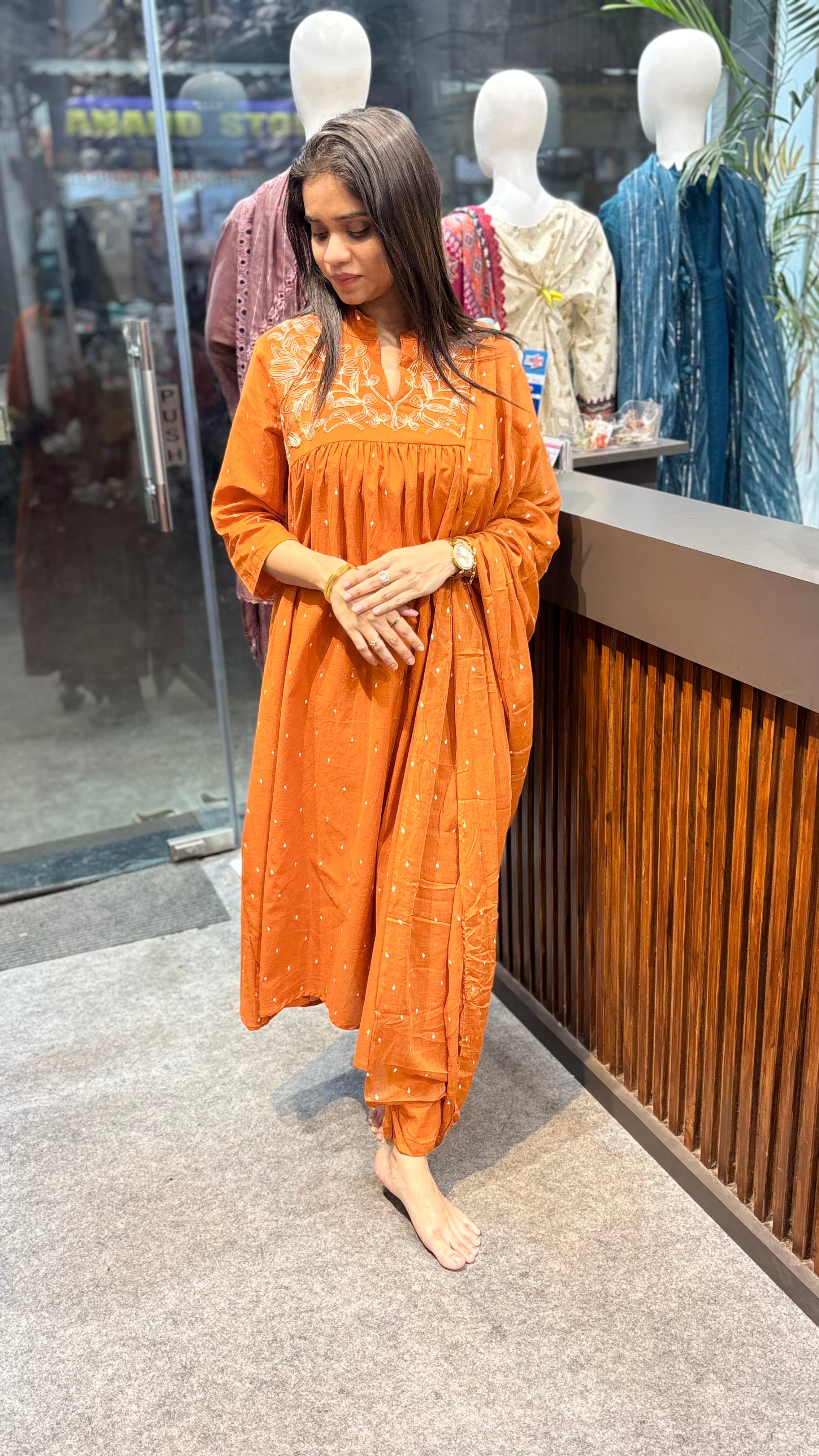 Asga anrakali suit