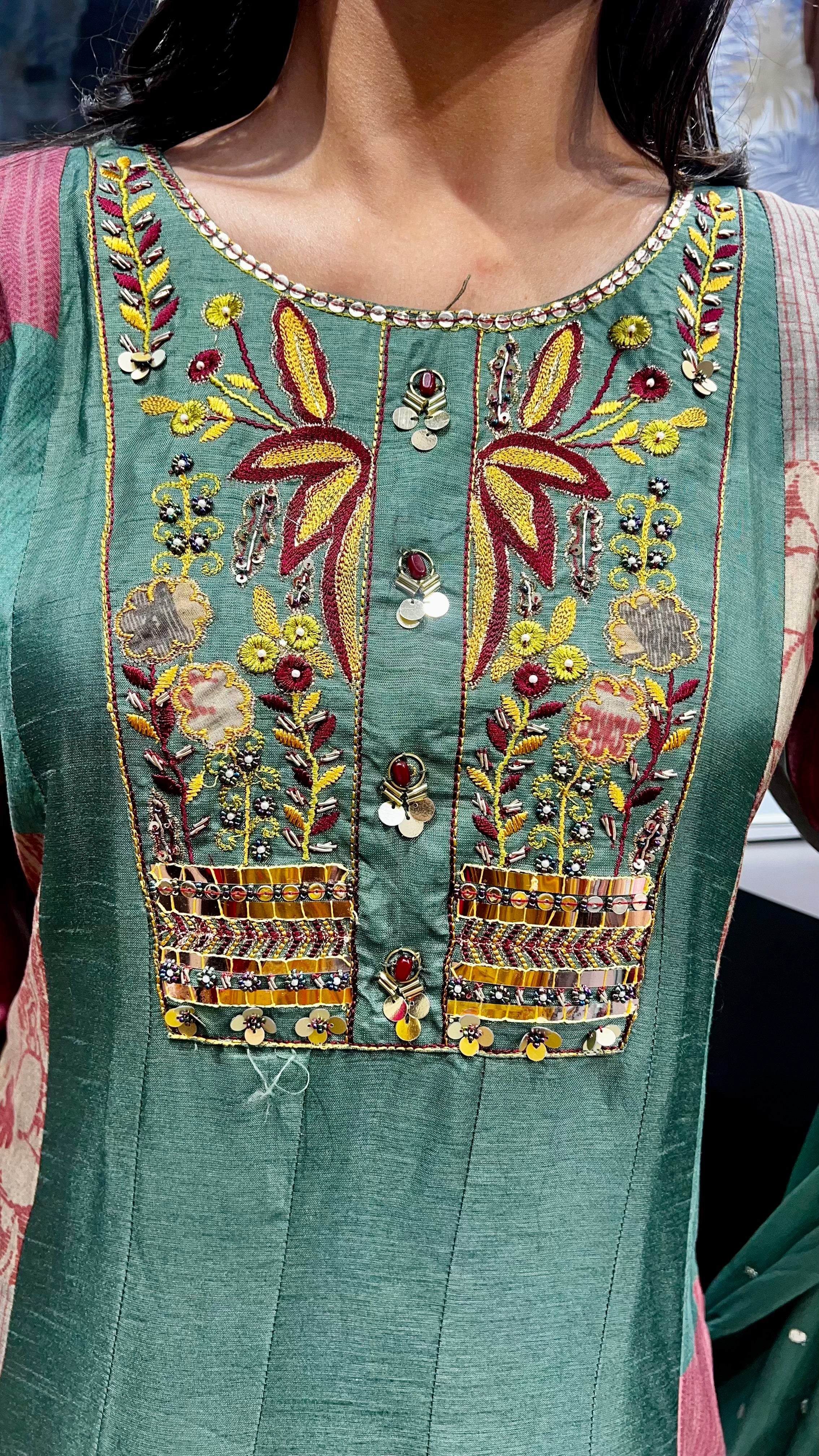 Ramsha Kali suit